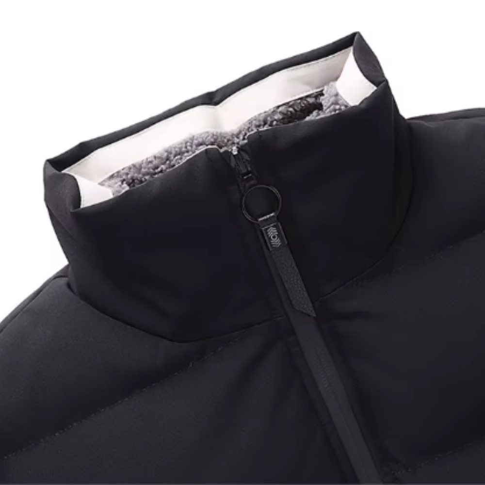 Giacca invernale con colletto in piedi