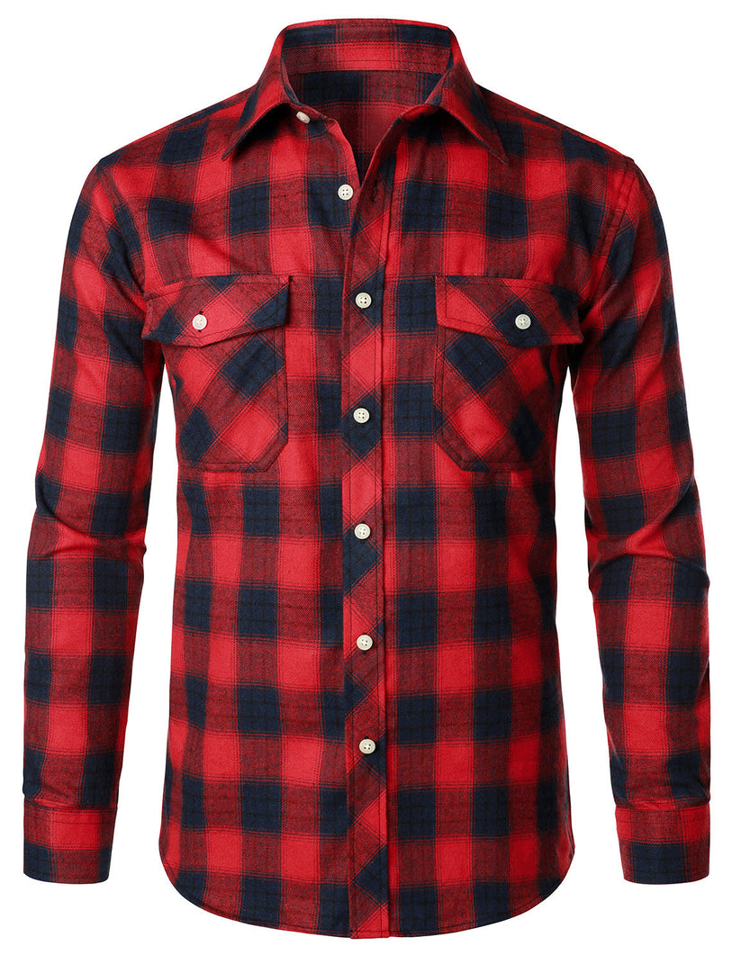 Camicia a quadri elegante