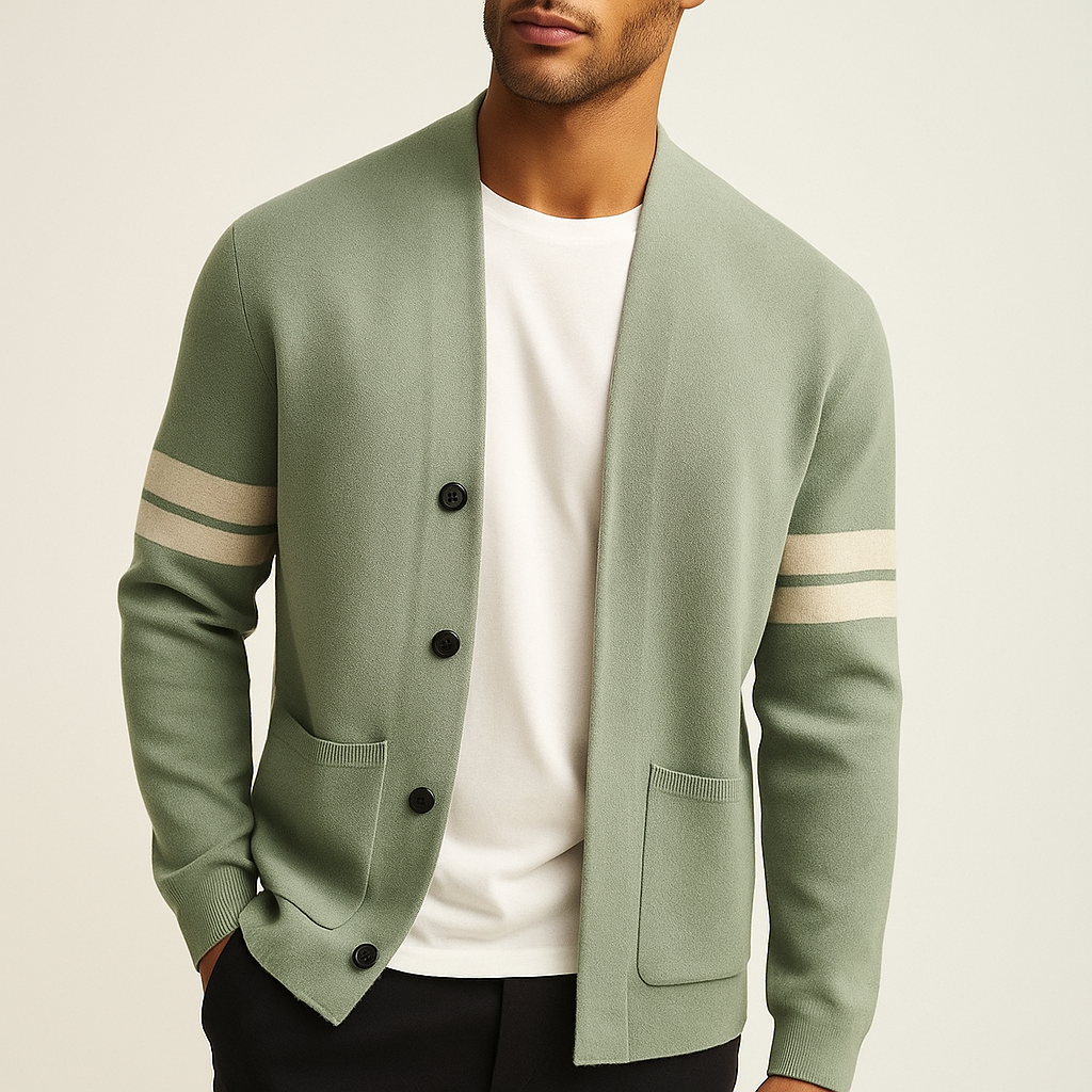 Cardigan da uomo elegante