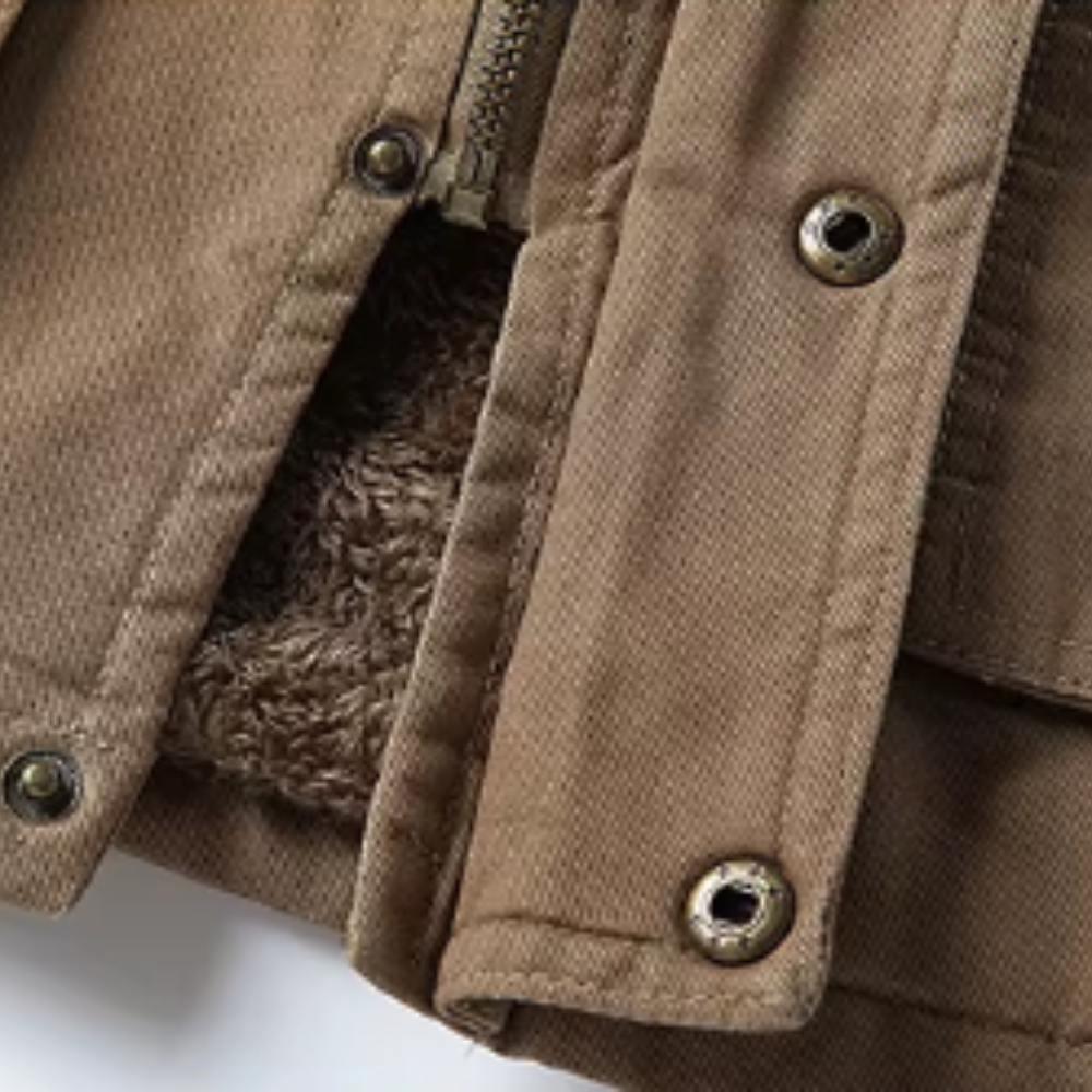 Giacca invernale in cotone casual