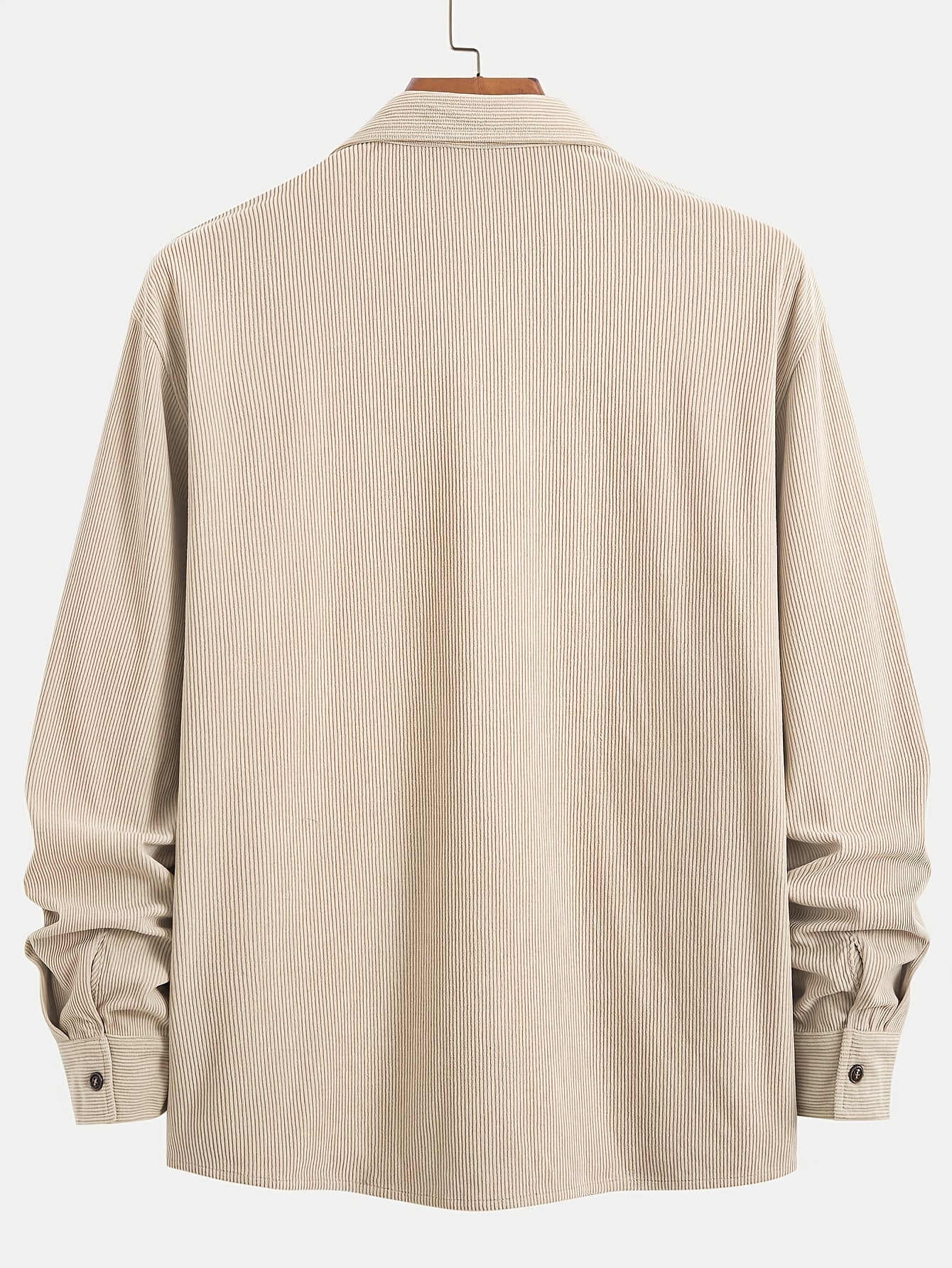 Cardigan casual in velluto a coste