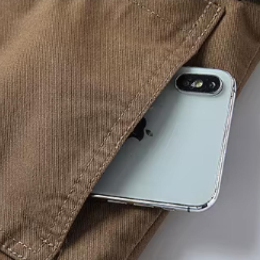 Giacca invernale in cotone casual