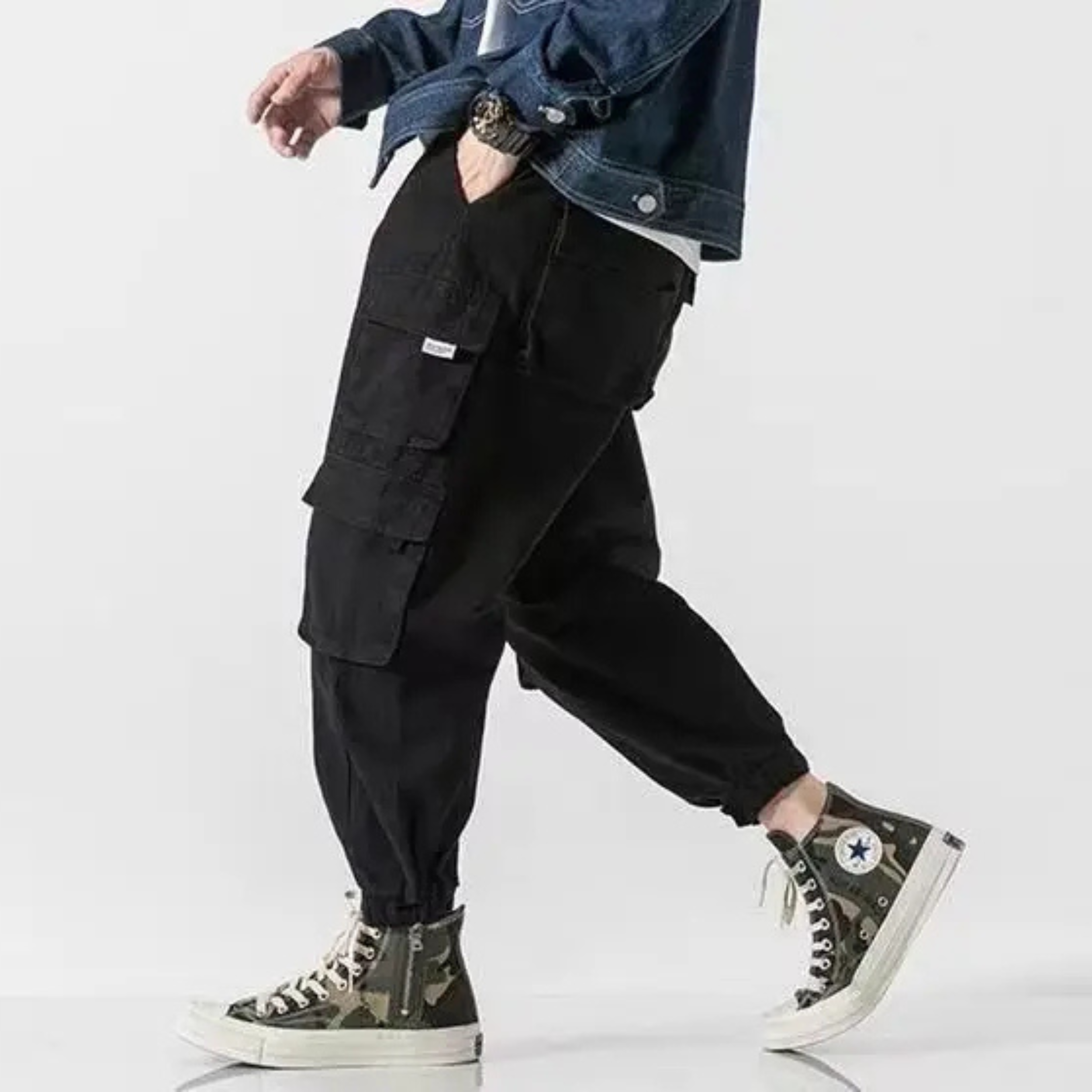 Pantaloni cargo eleganti