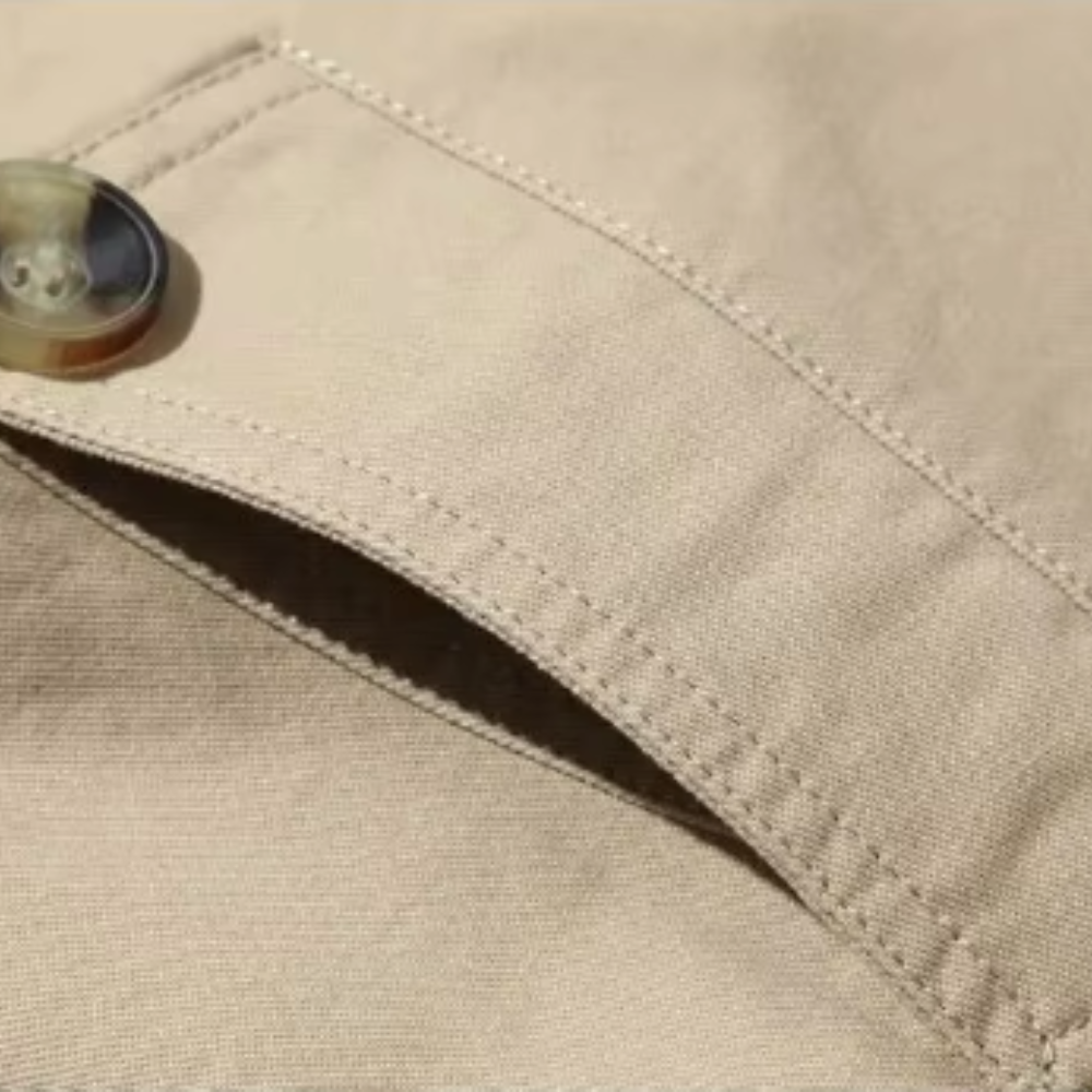 Giacca in cotone antivento