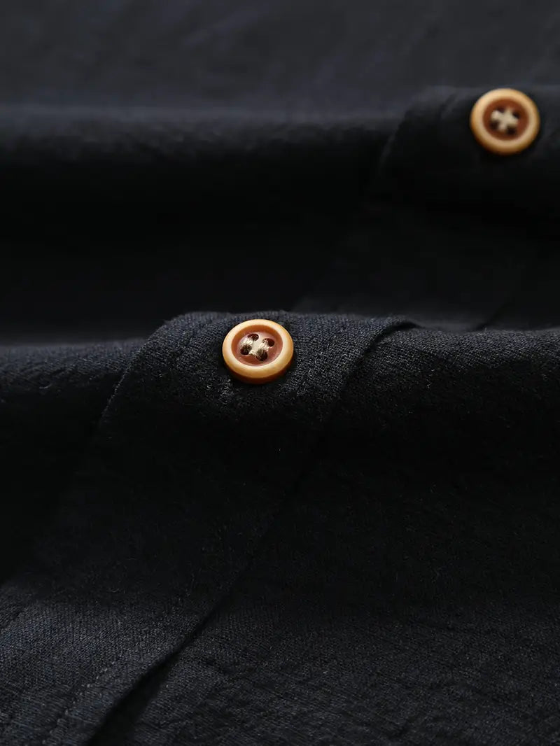 Camicia casual a maniche corte