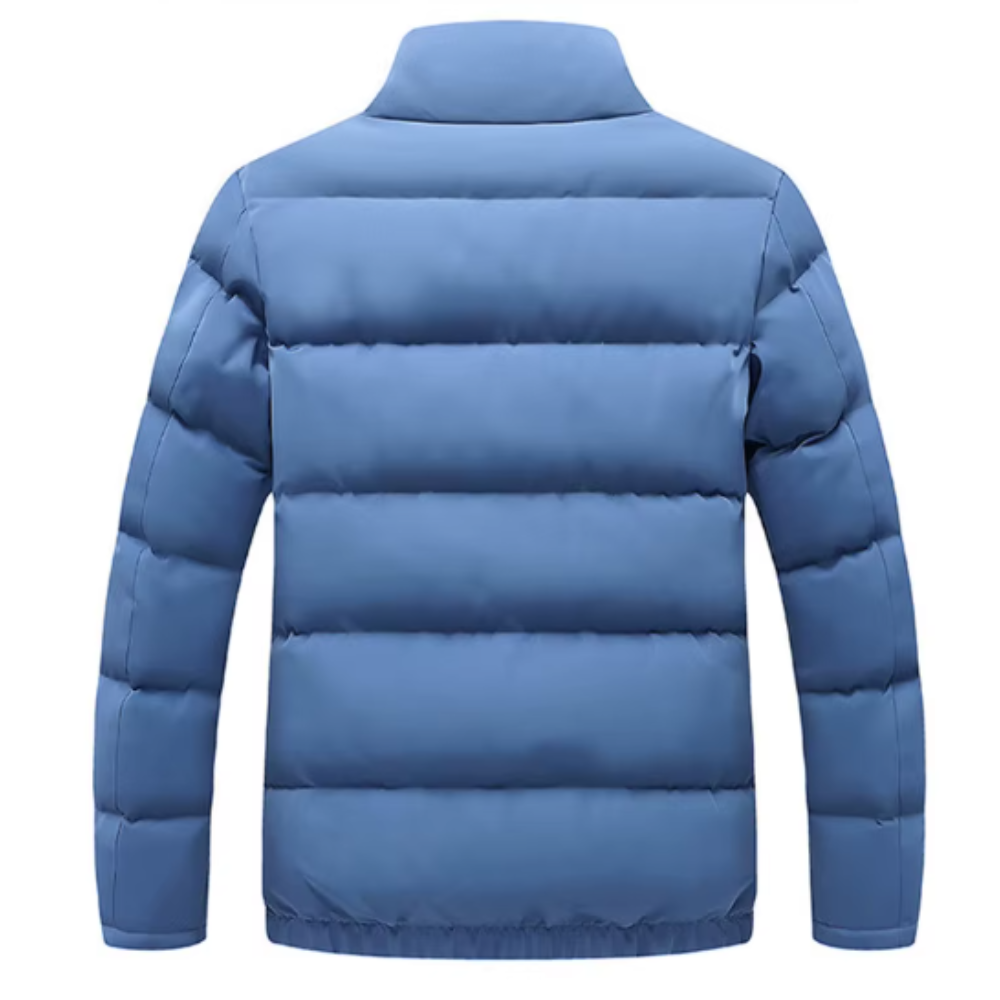 Giacca invernale con colletto in piedi