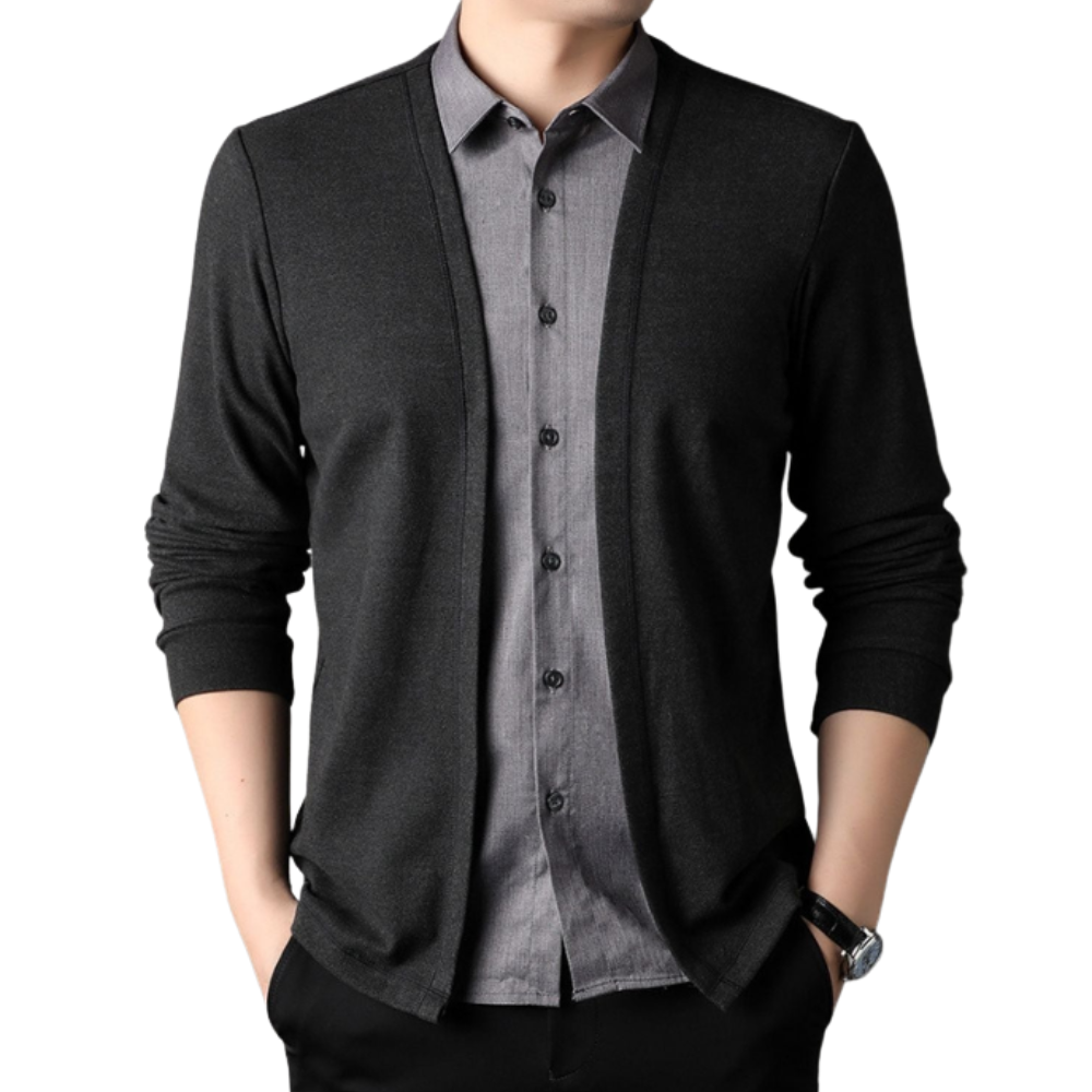 Camicia e cardigan 2 in 1