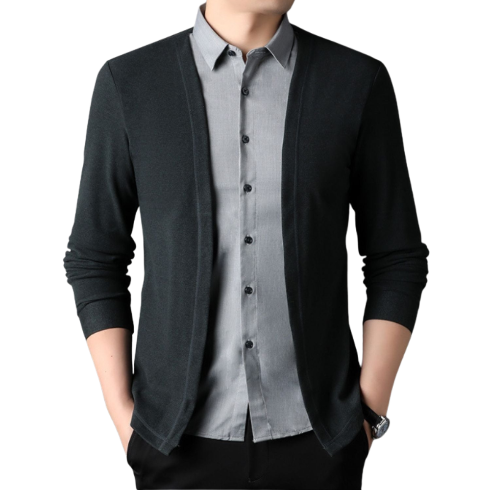 Camicia e cardigan 2 in 1