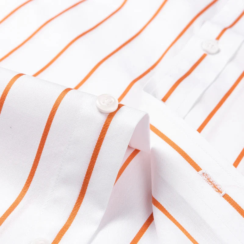 Camicia elegante in cotone a righe