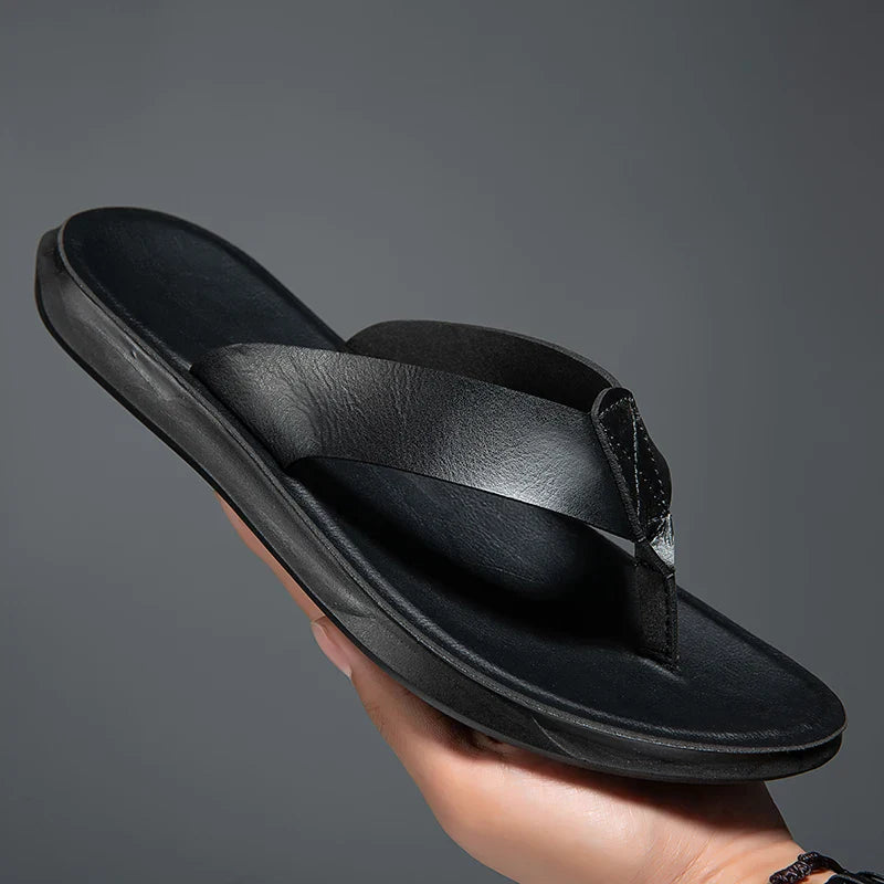 Sandali casual in pelle