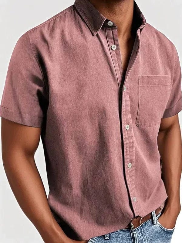 Camicia elegante a maniche corte