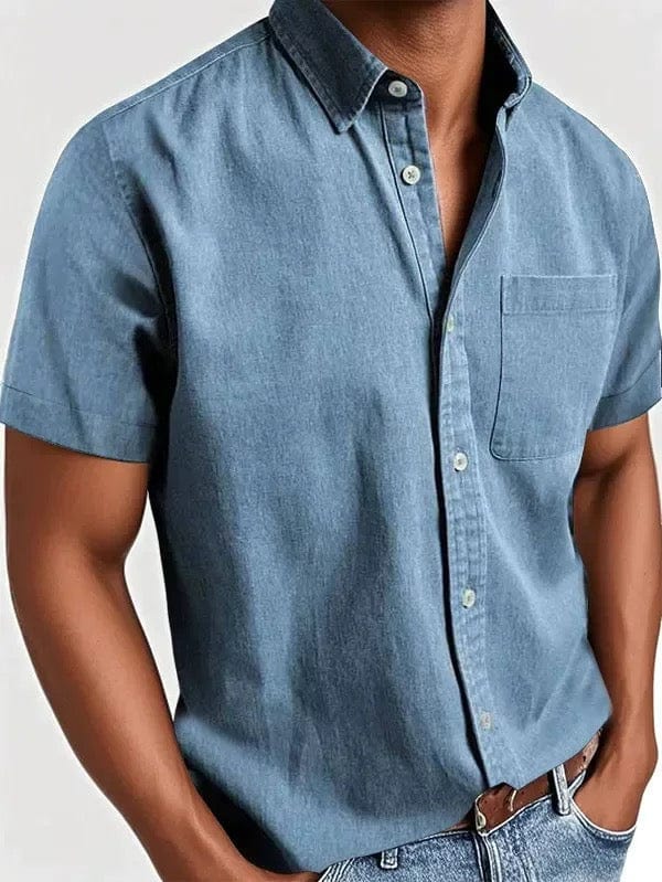 Camicia elegante a maniche corte