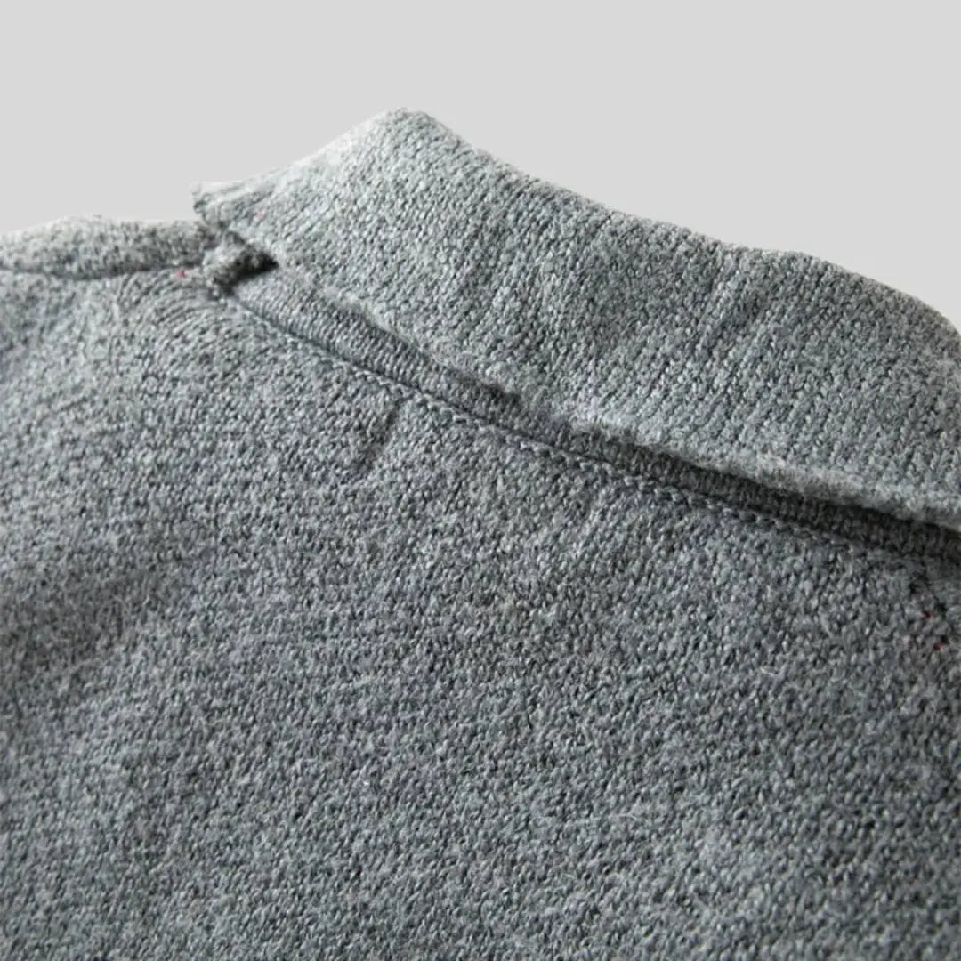 Cardigan in lana jacquard