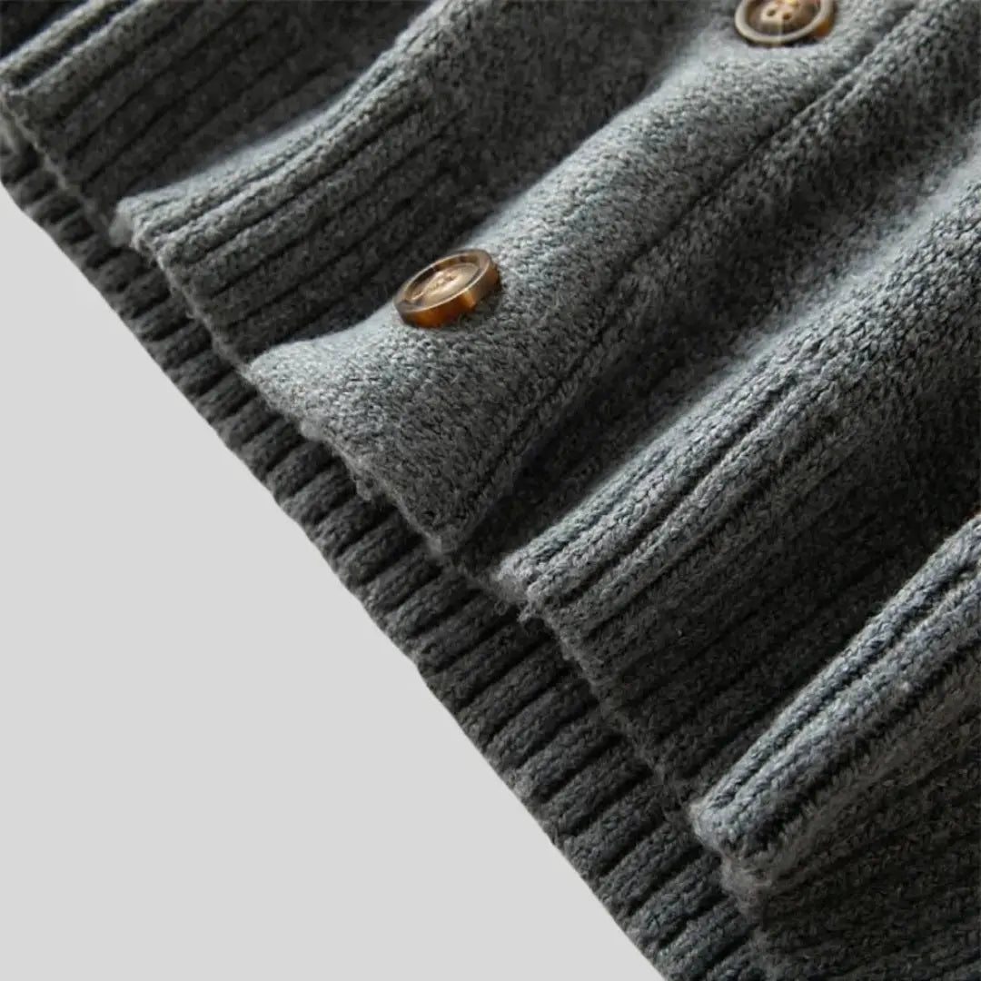 Cardigan in lana jacquard