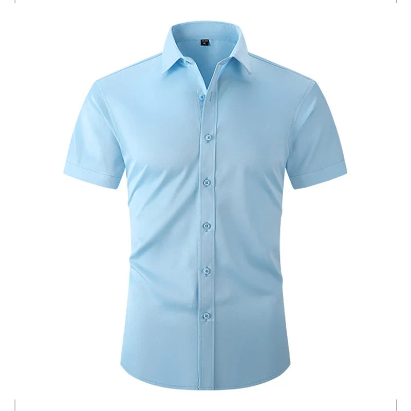 Camicia casual a maniche corte