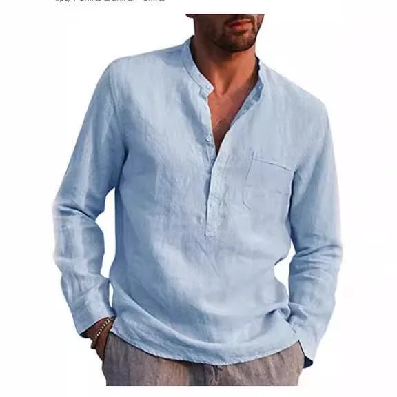 Camicia in cotone traspirante