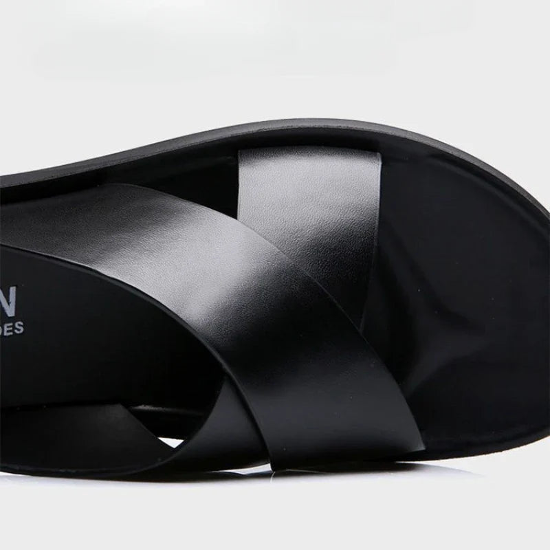 Sandali eleganti in pelle