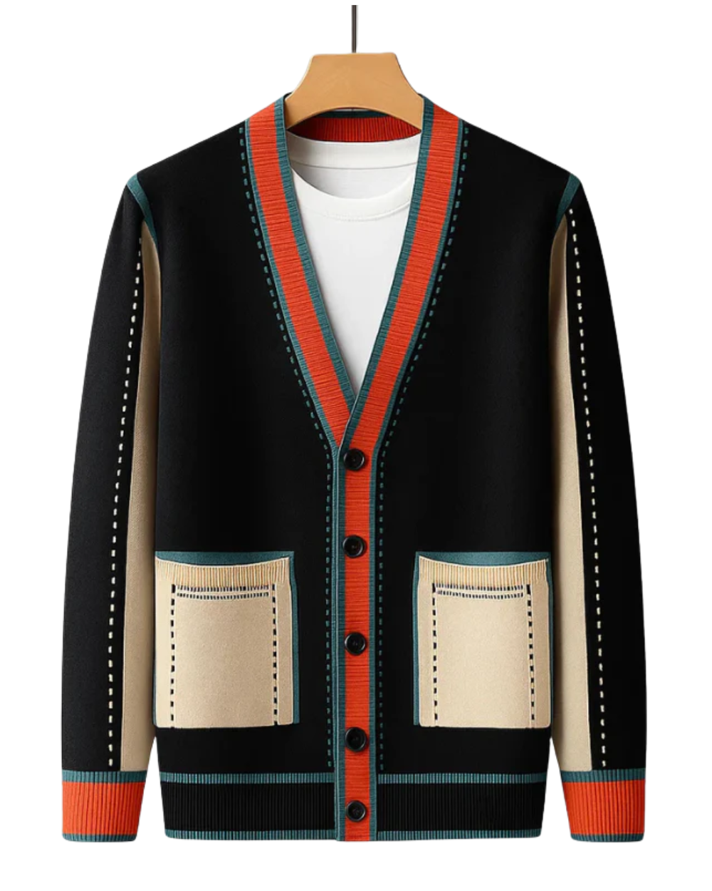 Cardigan elegante in lana