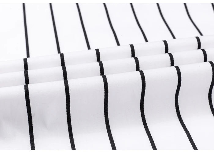 Camicia elegante in cotone a righe