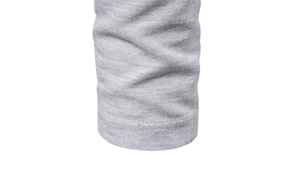 Polo casual a maniche lunghe