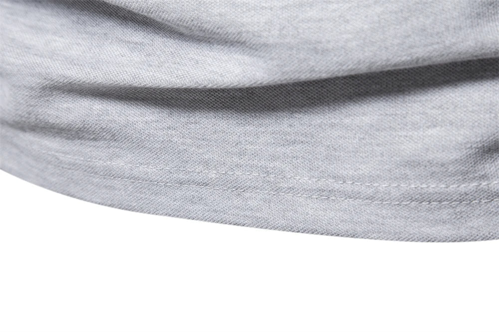 Polo casual a maniche lunghe