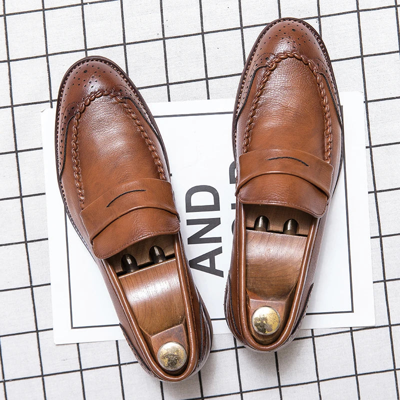 Mocassini in pelle chic