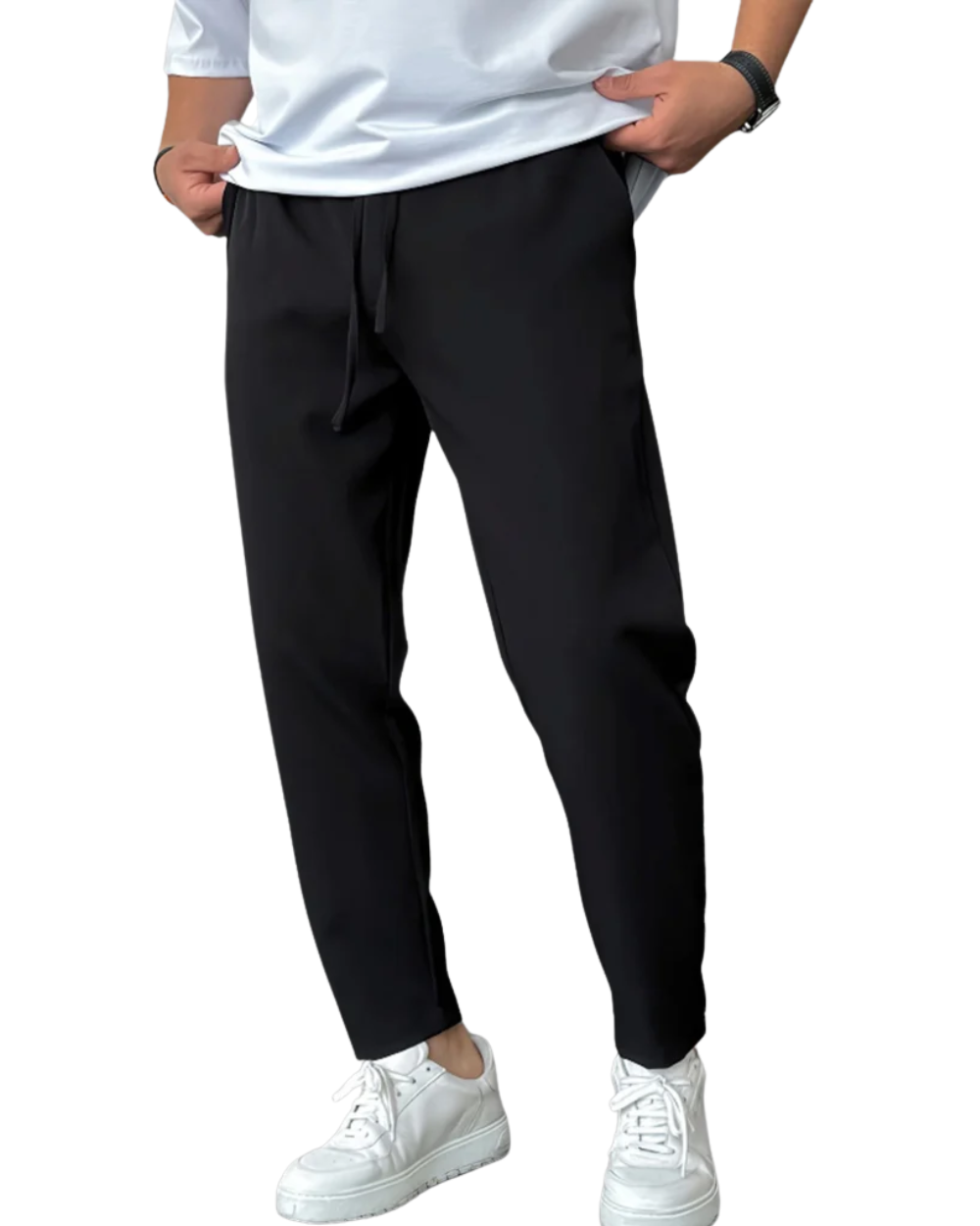 Pantaloni eleganti con coulisse