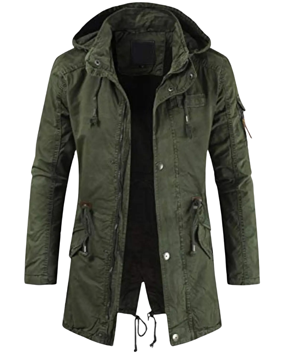 Giacca lunga Cargo Parka