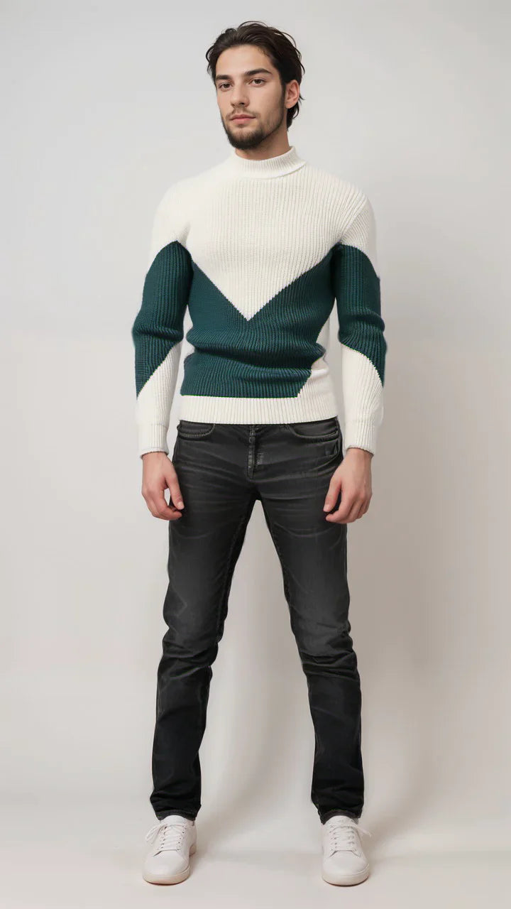 Maglione premium lavorato a maglia