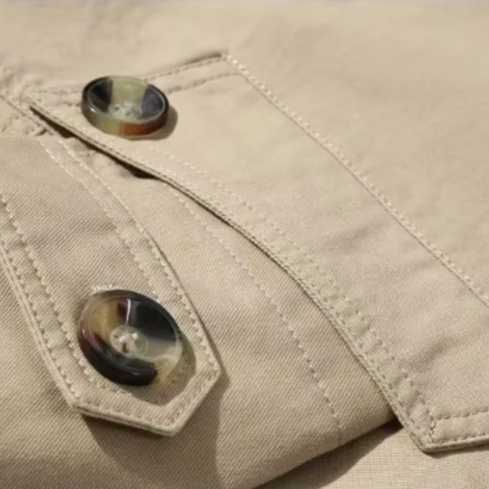 Giacca in cotone antivento