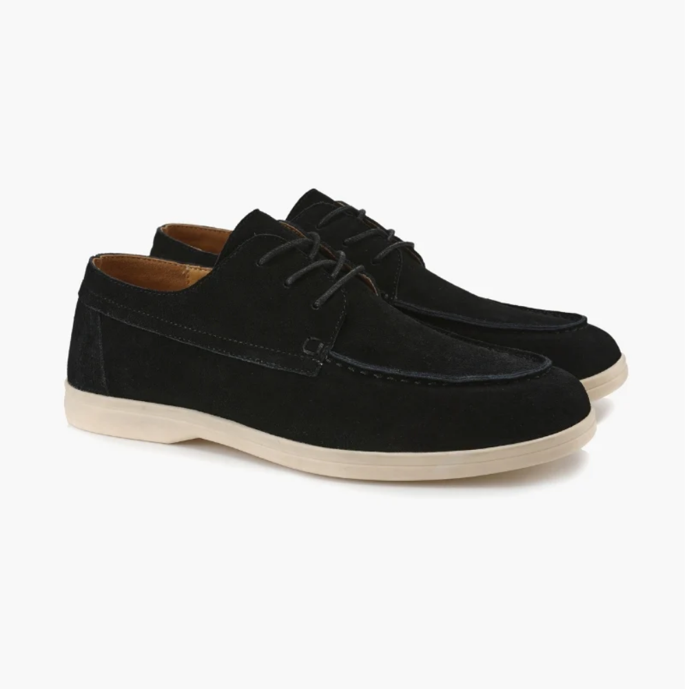 Scarpe eleganti in pelle scamosciata