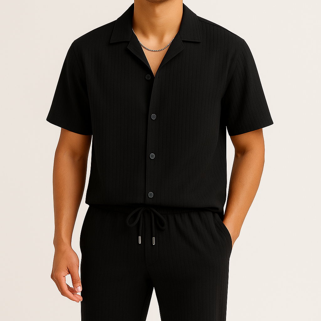 Elegante set di lino