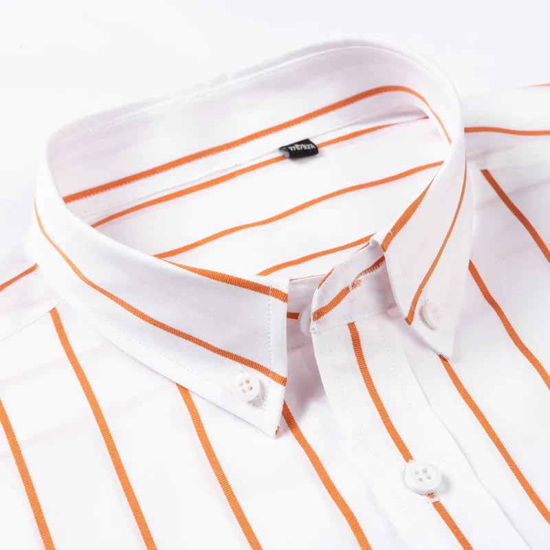 Camicia elegante in cotone a righe