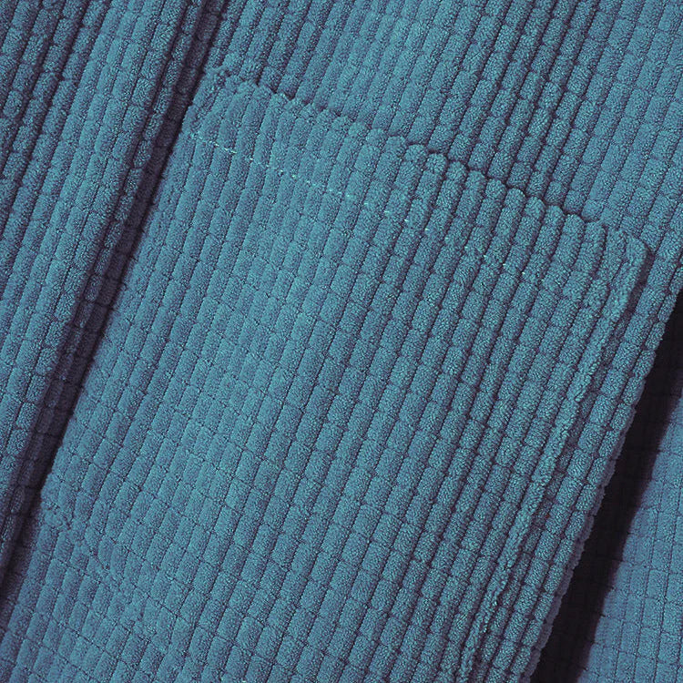 Camicia con cappuccio in velluto a coste