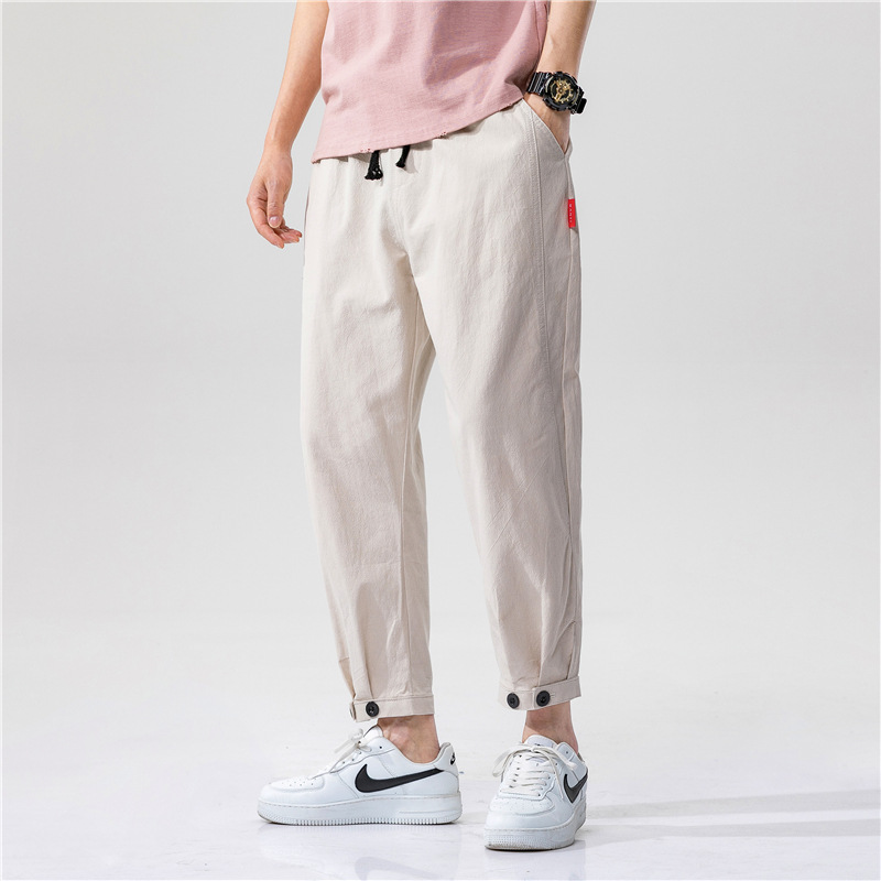 Pantaloni di lino eleganti
