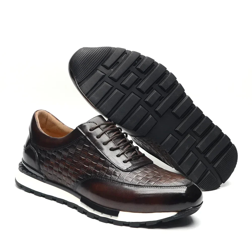 Scarpe Oxford in pelle