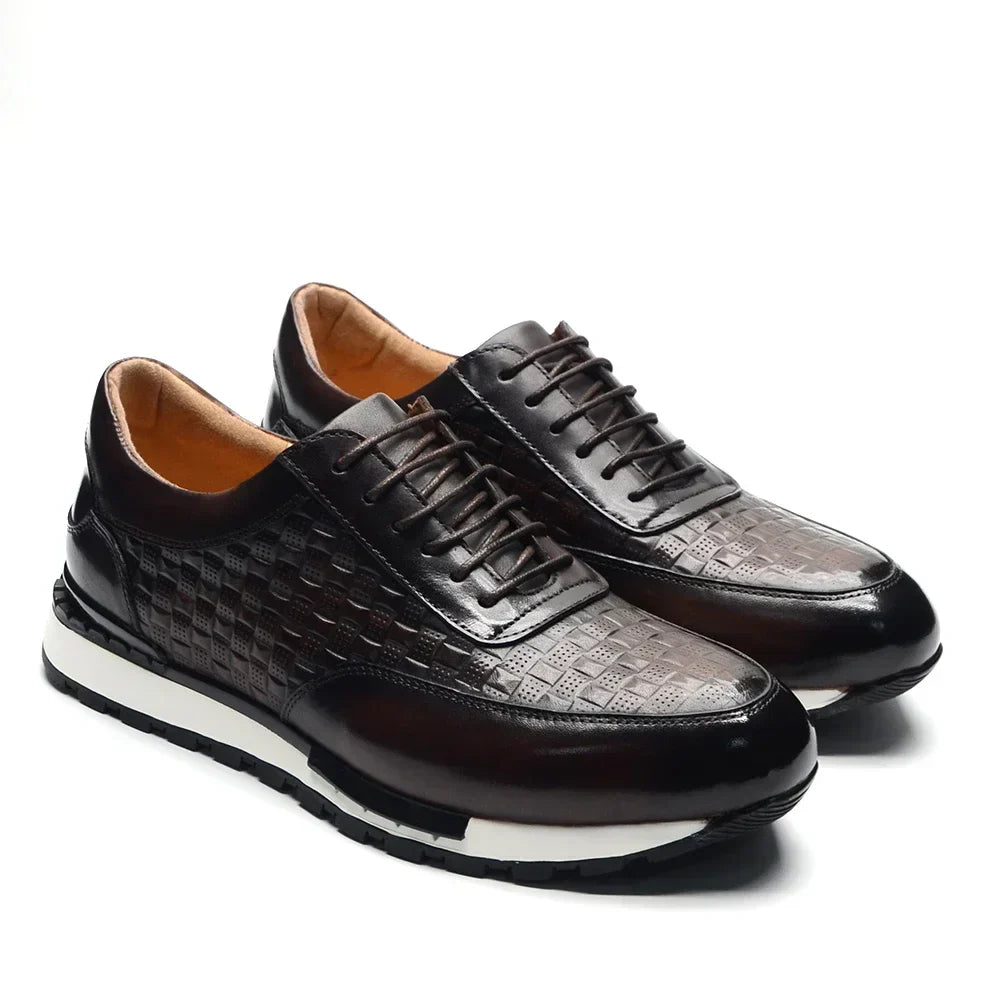Scarpe Oxford in pelle