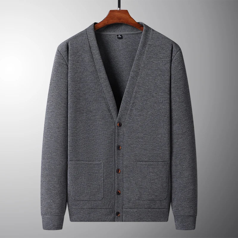 Cardigan elegante con scollo a V