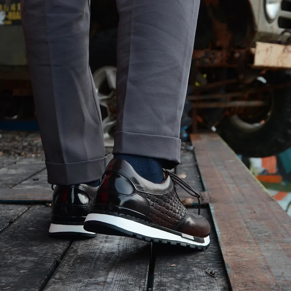 Scarpe in vera pelle