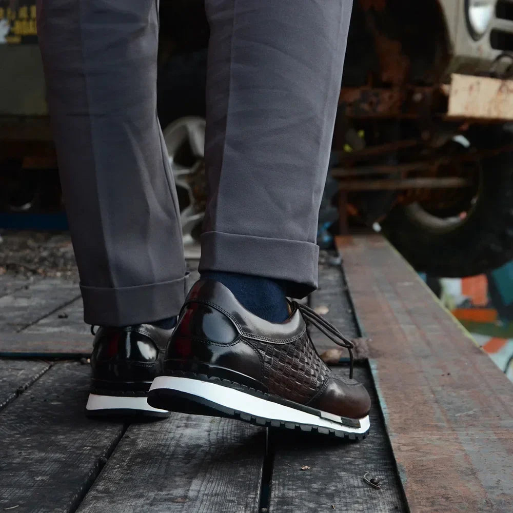 Scarpe Oxford in pelle