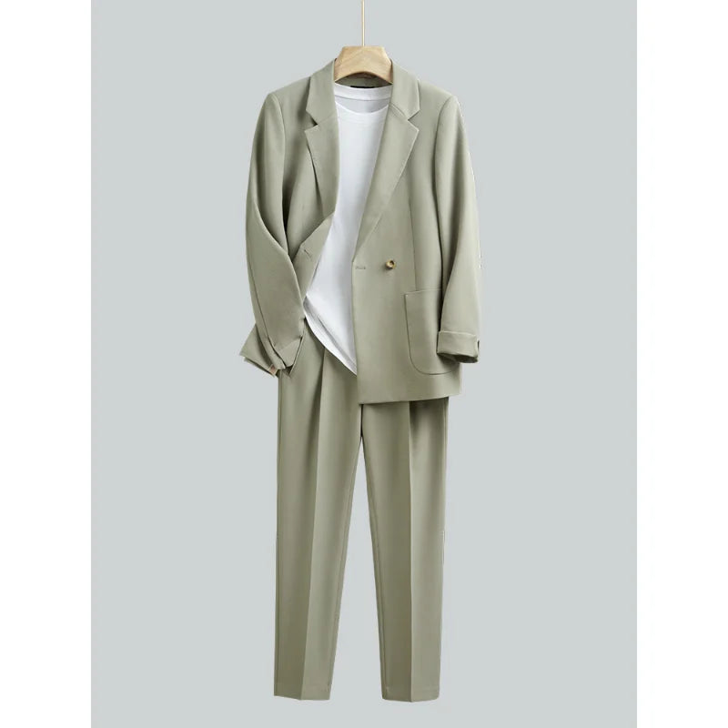 Elegante set da uomo loose fit