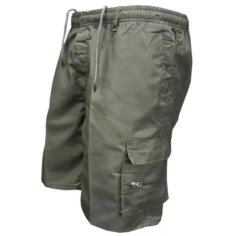 Pantaloncini cargo casual da uomo