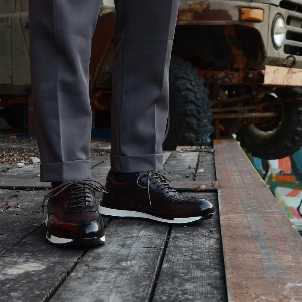 Scarpe Oxford in pelle