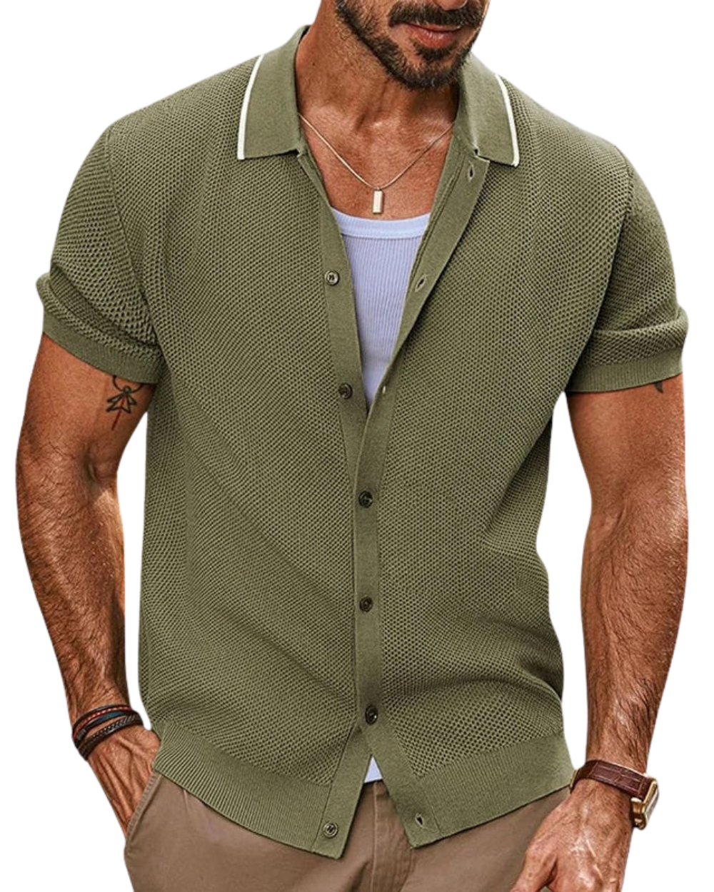 Camicia in maglia Napels