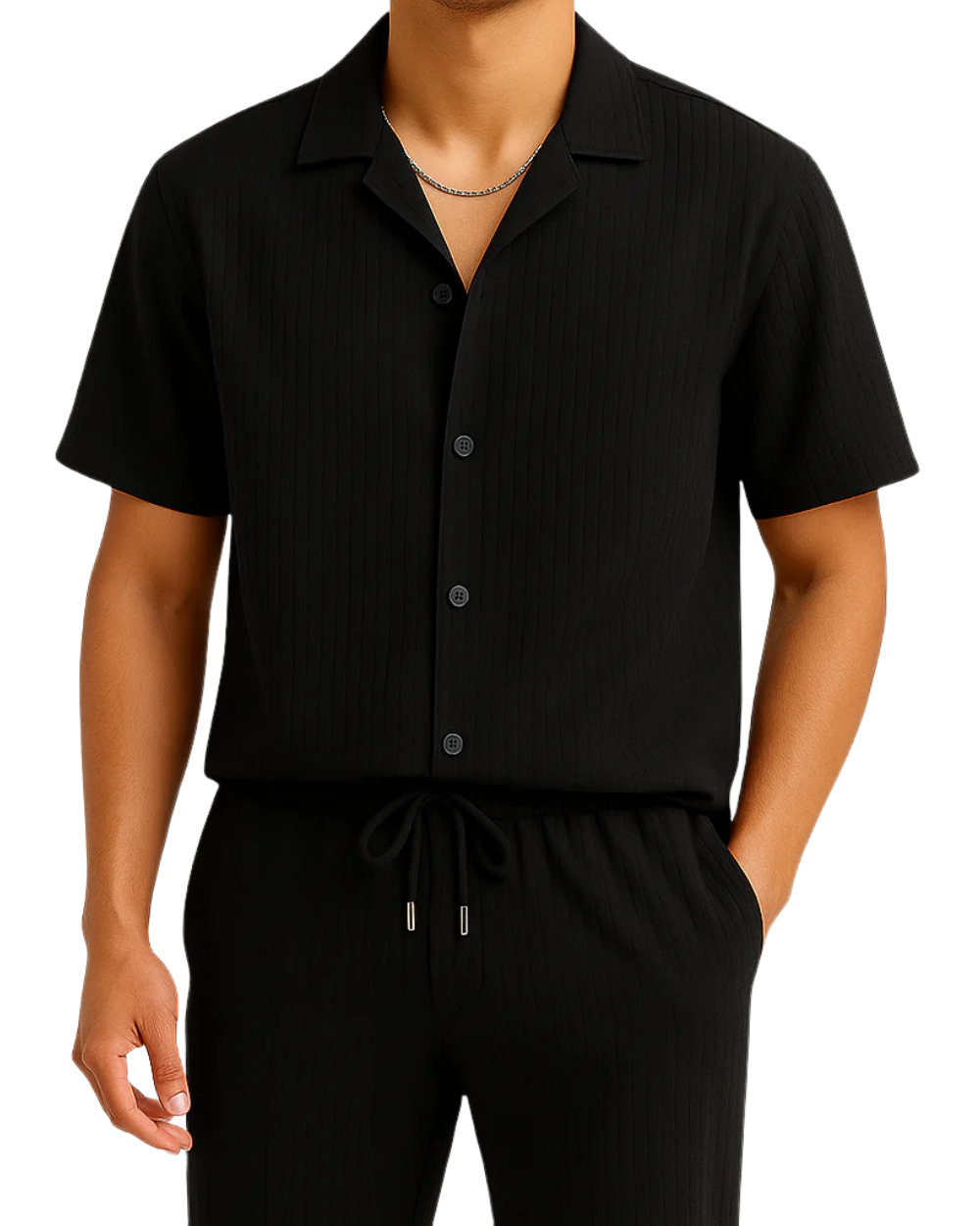 Elegante set di lino