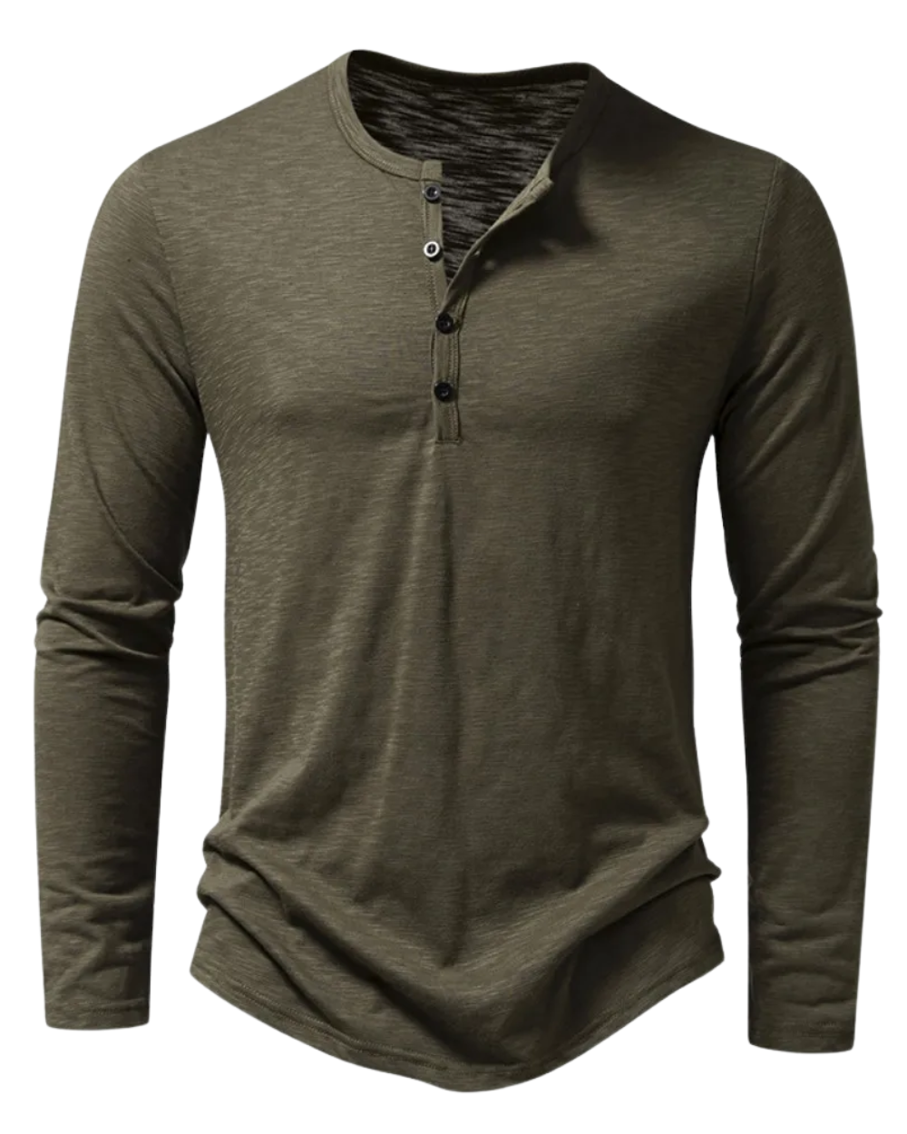 Polo in cotone a maniche lunghe