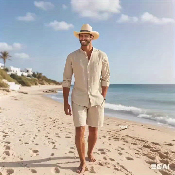 Camicia di lino elegante