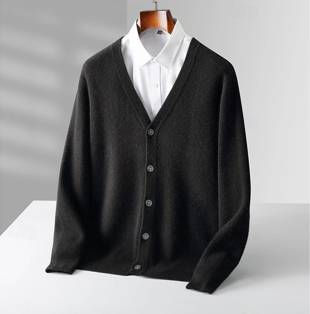 Cardigan elegante con bottoni