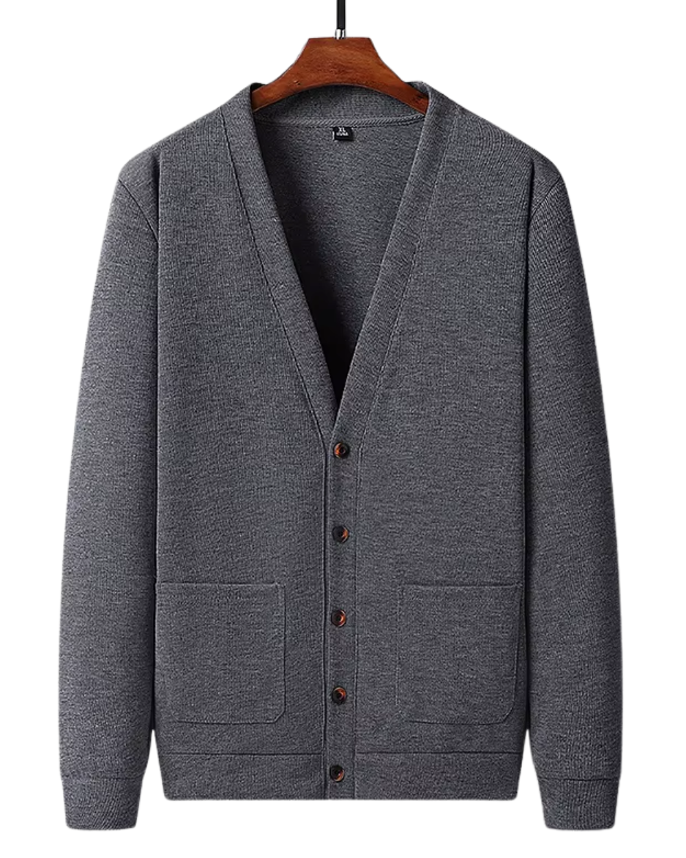 Cardigan elegante con scollo a V